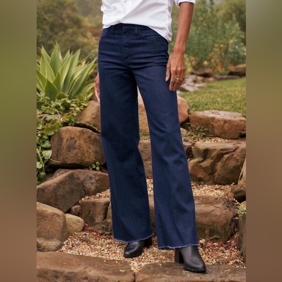 Frank & Eileen East Galway wide leg jeans NWOT size 31 - Picture 2 of 16